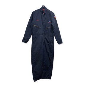 Navy Blue Jumpsuit Coveralls Alliant Foodservice Workwear “Steve” Adult Medium